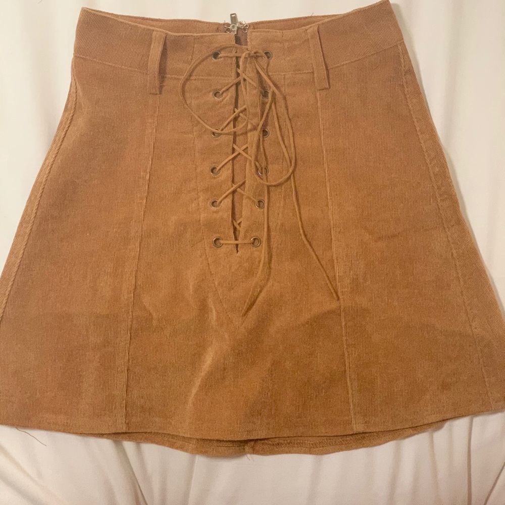 Corduroy skirt